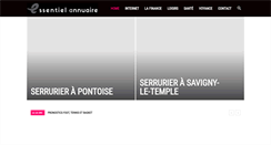 Desktop Screenshot of essentiel-annuaire.com